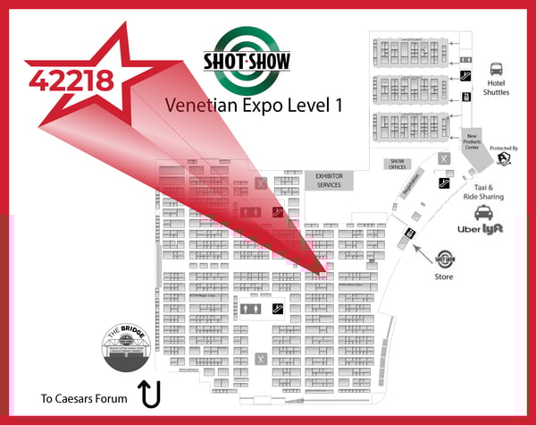 Shot Show Floor Map